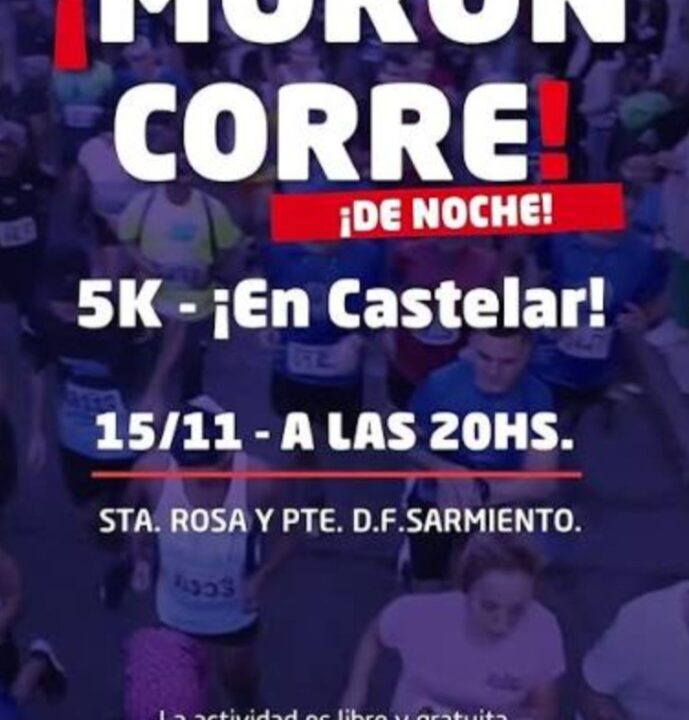 Morón Corre de Noche: una celebración deportiva bajo las estrellas